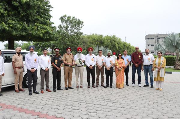 Dr. Jaspal Singh Hundal, Director, Students’ Welfare, welcomed Dr. Jatinder Paul Singh Gill, Vice-Chancellor, along with the officers of the University